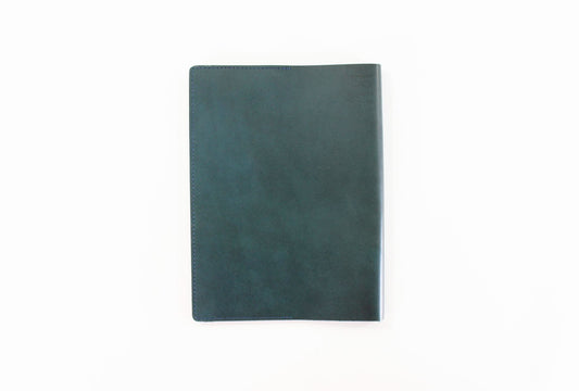 BIBLIOPHILIC COW LEATHER BOOKCOVER A5判 NV ネイビー