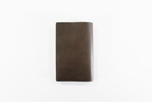 BIBLIOPHILIC COW LEATHER BOOKCOVER 新書 GY グレー
