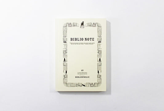BIBLIOPHILIC BIBLIO NOTE A5 CREAM 無地 256P