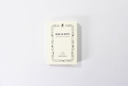 BIBLIOPHILIC BIBLIO NOTE A6(文庫) CREAM 無地 256P