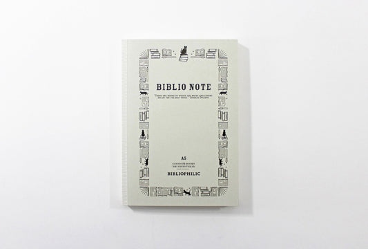 BIBLIOPHILIC BIBLIO NOTE A5 GREY 無地 256P