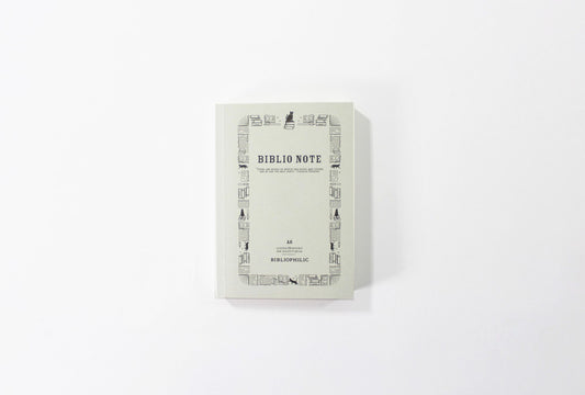 BIBLIOPHILIC BIBLIO NOTE A6(文庫) GREY 無地 256P