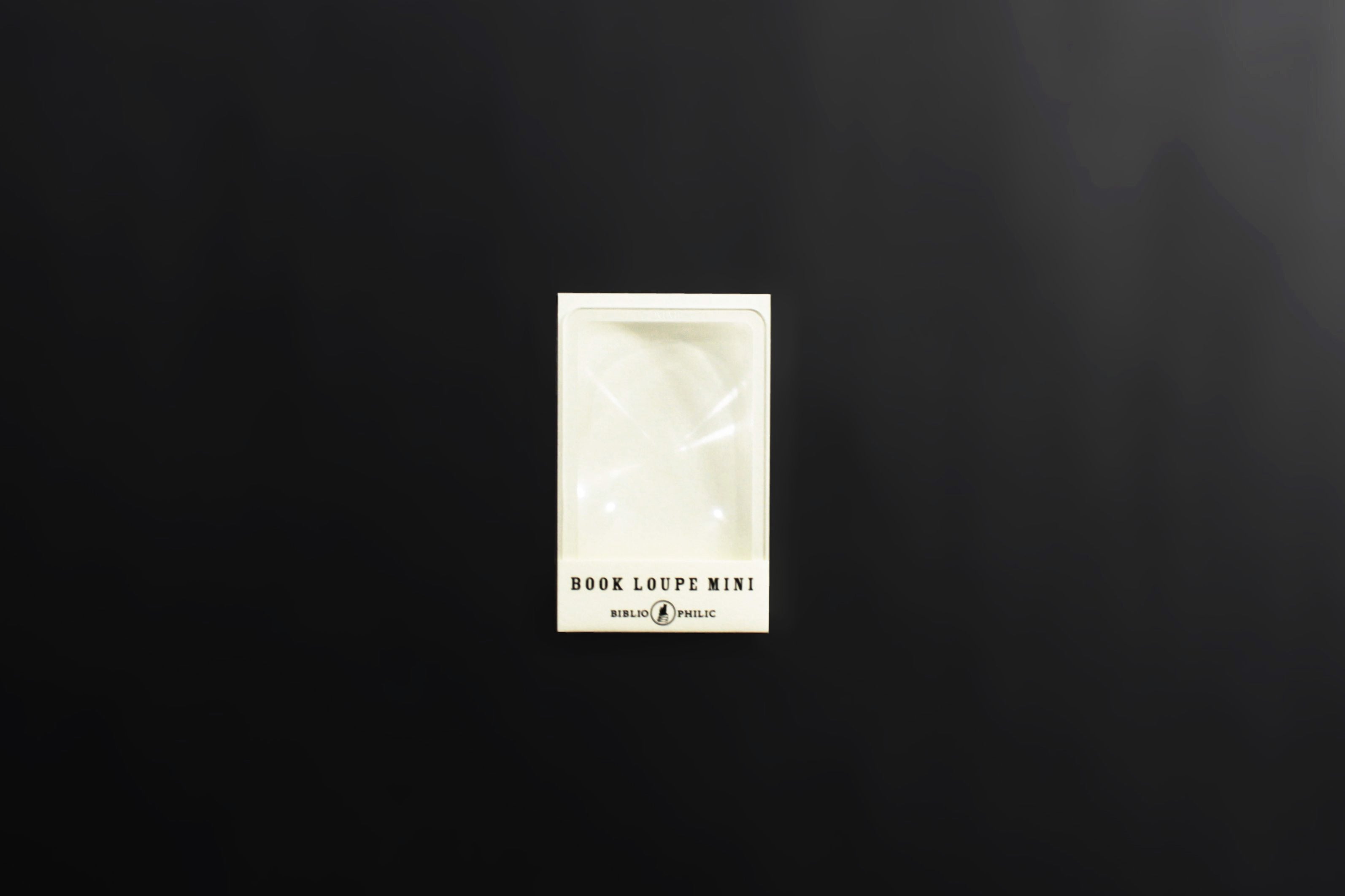 BIBLIOPHILIC BOOK LOUPE MIN レンズ倍率:3倍