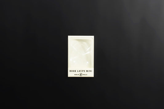 BIBLIOPHILIC BOOK LOUPE MIN レンズ倍率:3倍