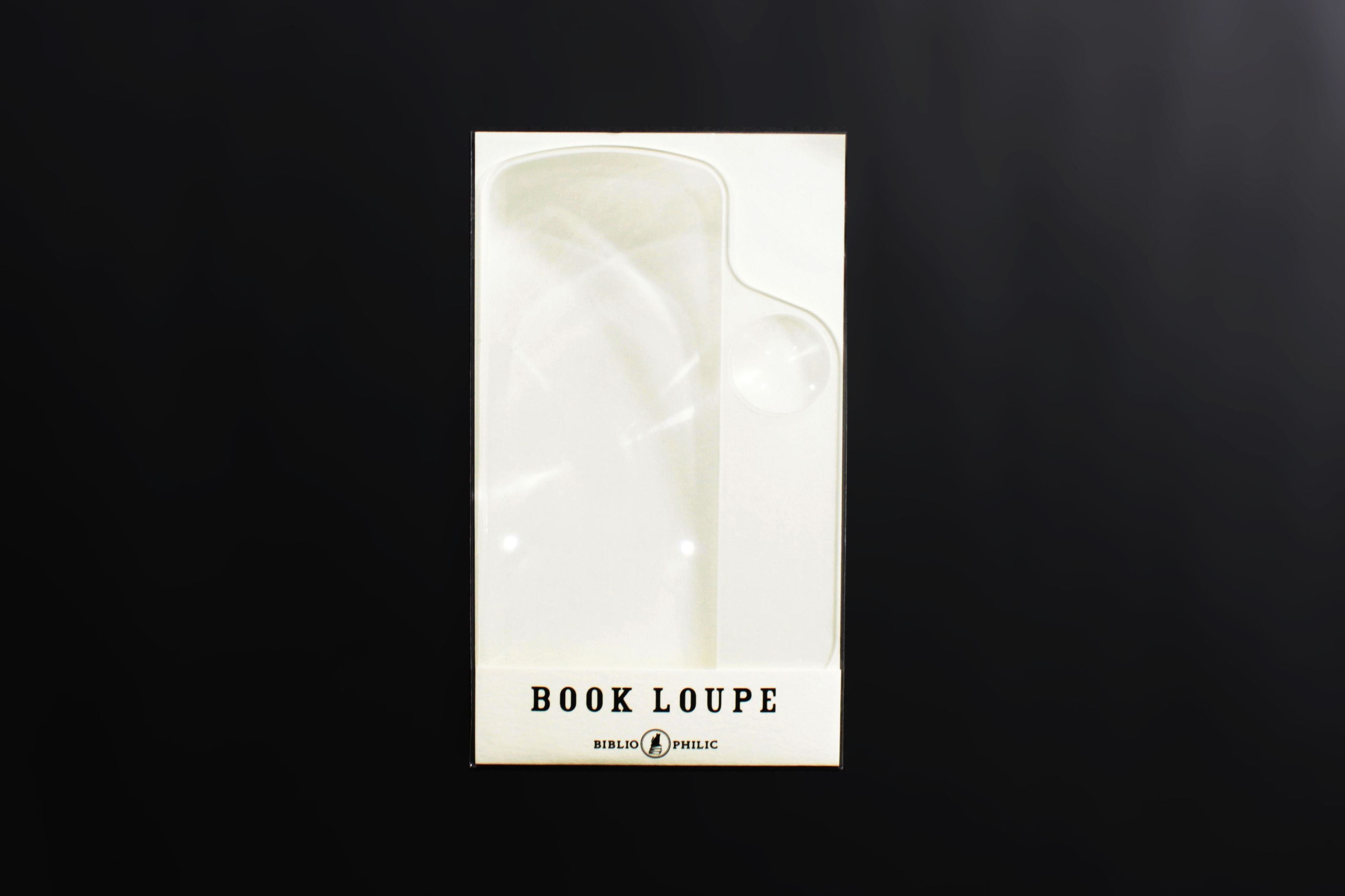 BIBLIOPHILIC BOOK LOUPE レンズ倍率:2倍(本体)、4倍(小玉)