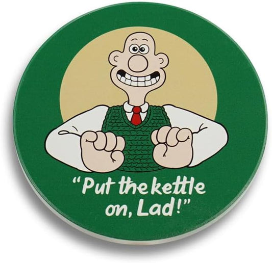 【Wallace & Gromit】セラミックコースター(ウォレス)