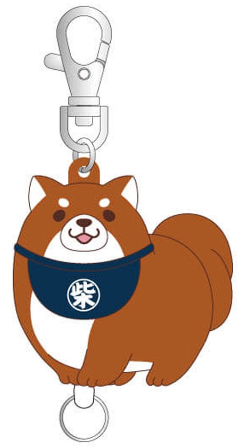 忠犬もちしば　ラバーリール　立ちポーズ