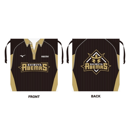ユニフォーム巾着 Mリーグ2025-26 渋谷ABEMAS