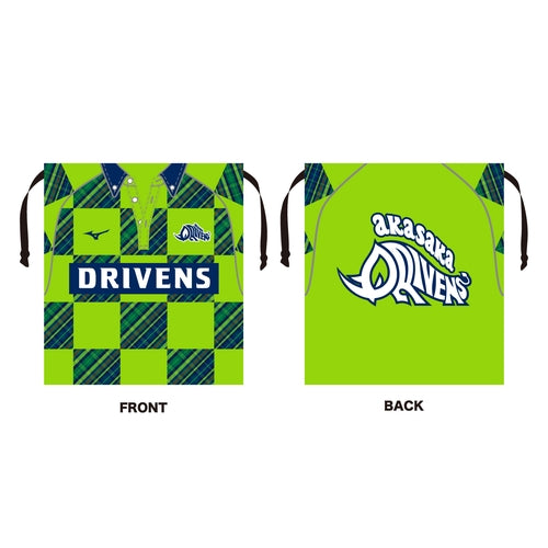 ユニフォーム巾着 Mリーグ2025-26 赤坂ドリブンズ