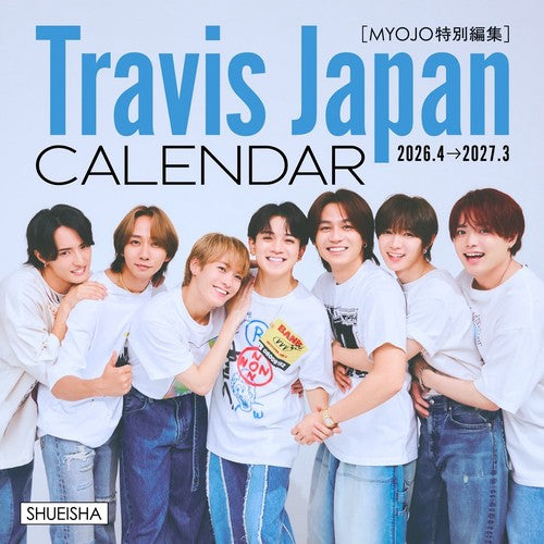 Travis Japanカレンダー 2026.4→2027.3