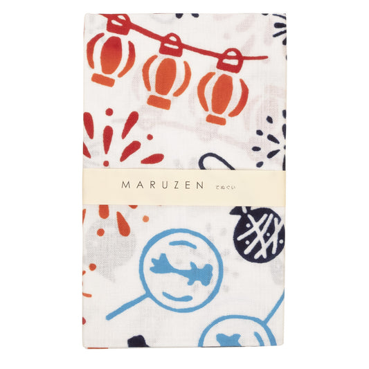 かまわぬ×丸善 オリジナル手拭 縁日