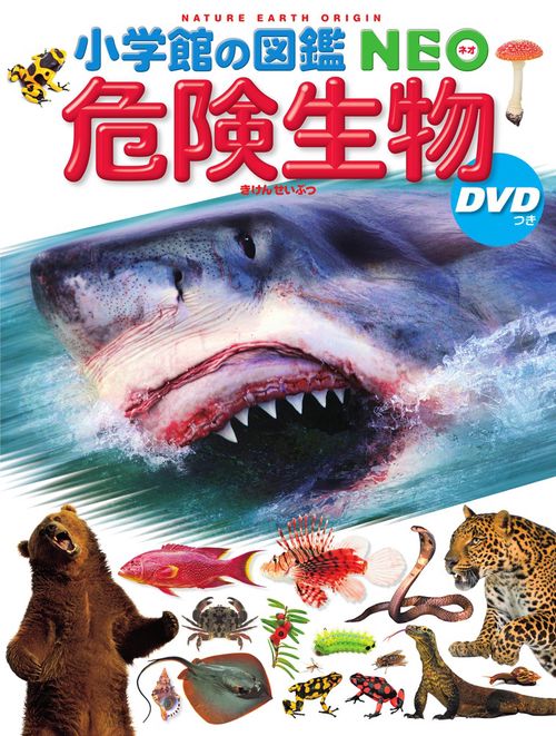小学館の図鑑NEO 危険生物 DVDつき
