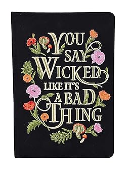 【Wicked】刺繍入りハードカバーノートブック