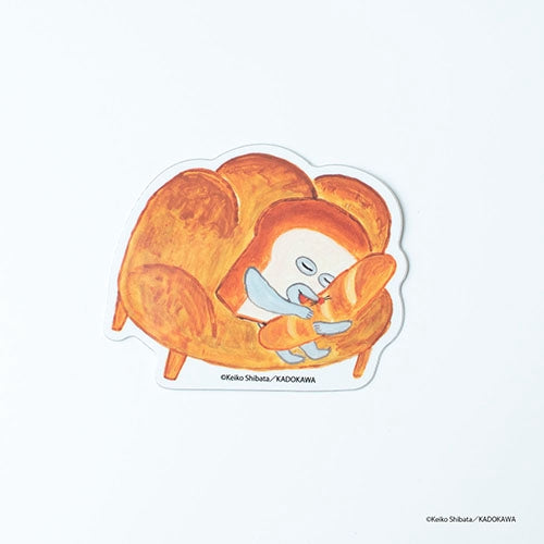EHONS ダイカットステッカー 柴田ケイコ 「パンどろぼう」