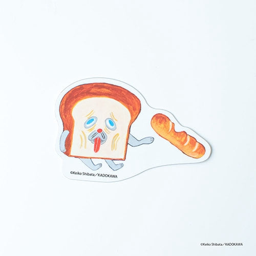 EHONS ダイカットステッカー 柴田ケイコ 「パンどろぼう」